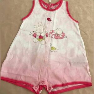Ninetta italy baby girl romper 24mns new